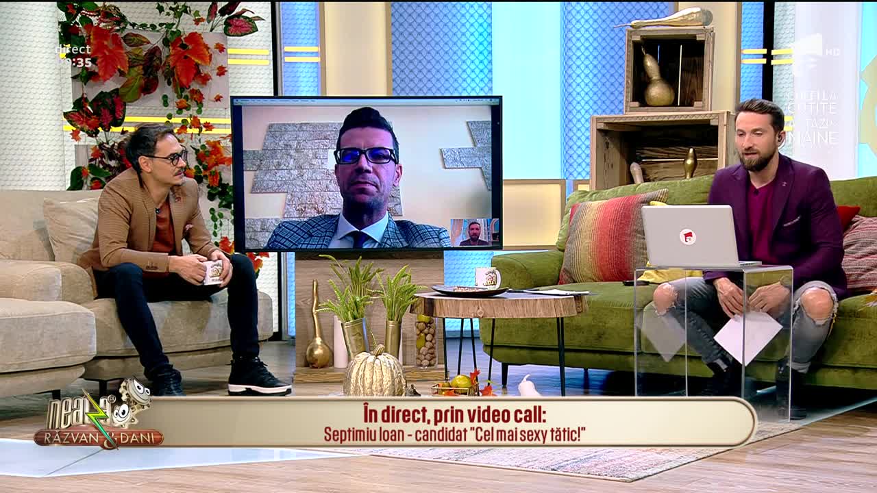 Septimiu Ioan, candidat la "Cel mai sexy tătic!", &icirc;n direct , la Neatza cu Răzvan și Dani!