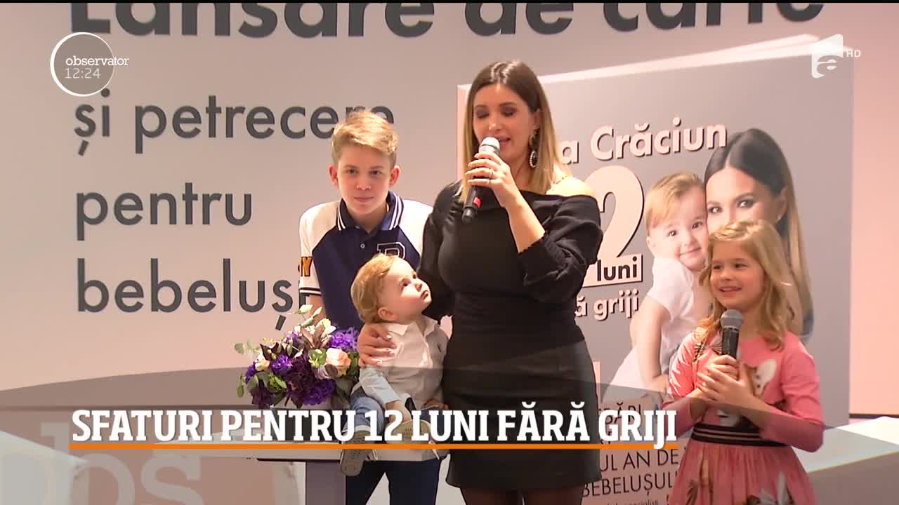 Ela Crăciun a lansat cartea &bdquo;12 luni fără griji&rdquo;. Aici găsești răspunsuri pentru 101 &icirc;ntrebări