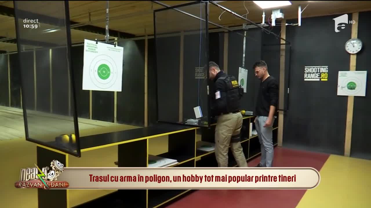 Trasul cu arma în poligon, un hobby tot mai popular printre tineri