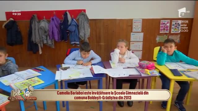 Neatza cu Răzvan şi Dani. Clasa cu 11 elevi şi o învăţătoare de 10