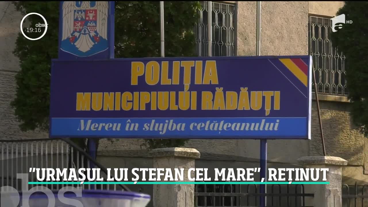 Bărbatul care s-a autointitulat succesorul lui Ştefan cel Mare a fost prins la volan cu un autoturism care &icirc;i purta numele