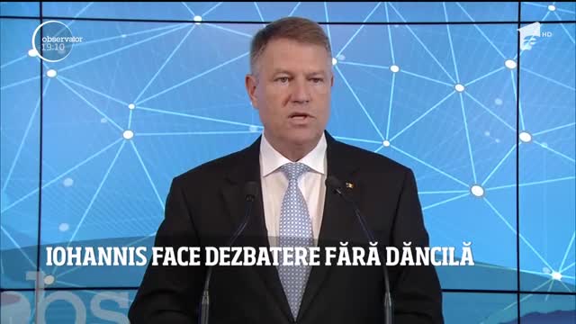 Jocurile sunt făcute! Nu vom avea o &icirc;nfruntare Iohannis-Dăncilă. Preşedintele a anunţat va organiza o dezbatere doar cu jurnaliştii