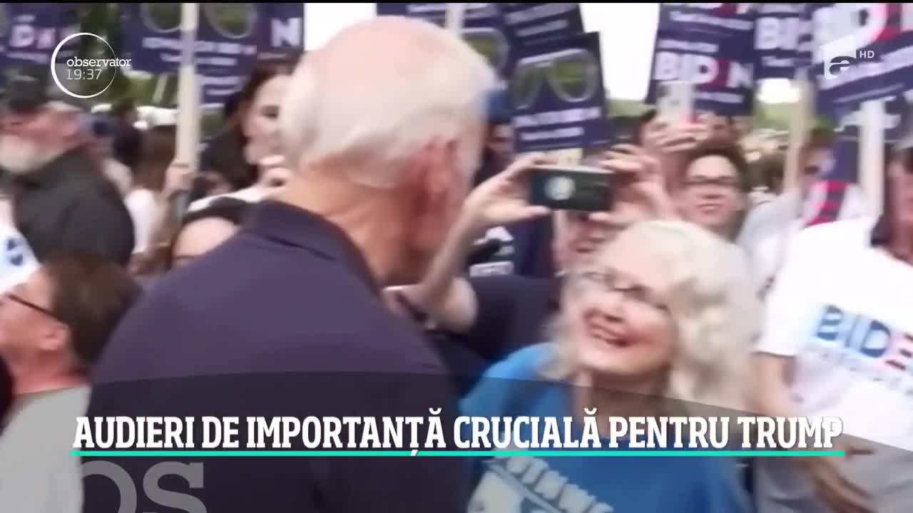 Audieri de importanță crucială pentru Donald Trump