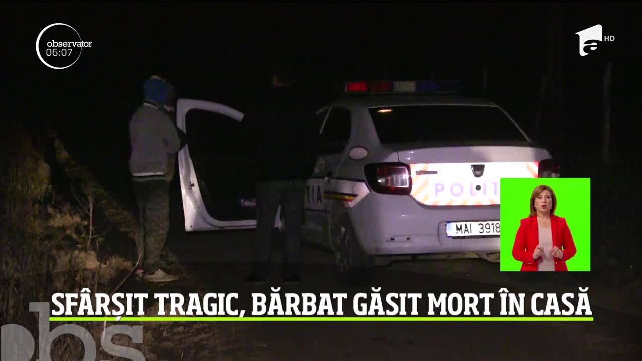 Moarte &icirc;nvăluită &icirc;n mister &icirc;n judeţul Vaslui. Un bărbat a fost găsit fără viaţă &icirc;n propria casă, de către o vecină