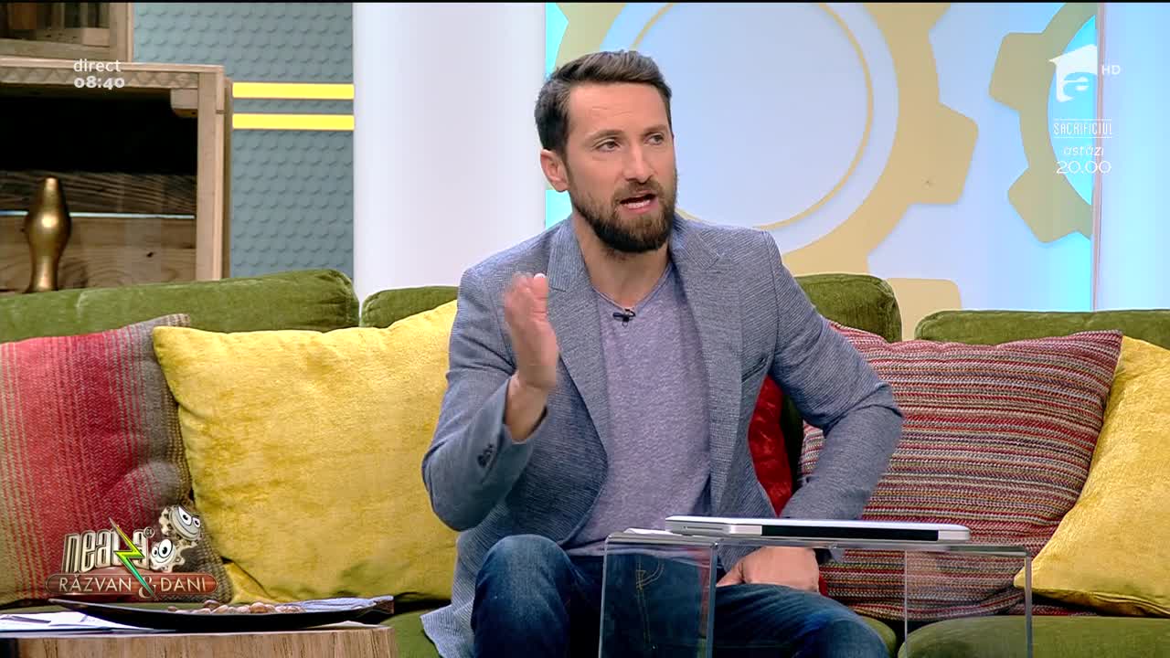 Florin Galu, candidat la "Cel mai sexy tătic!", în direct , la Neatza cu Răzvan și Dani!