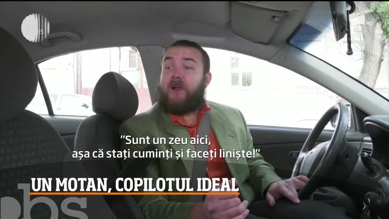 Un taximetrist din Ucraina are un copilot care &icirc;i aduce un număr din ce &icirc;n ce mai mare de clienţi