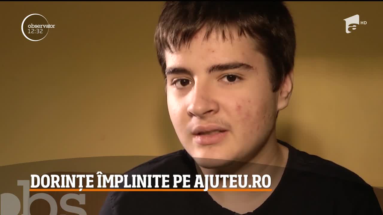Dorințe &icirc;mplinite pe ajuteu.ro! Antena 1 şi Fundaţia Mereu Aproape lansează platforma care &icirc;mplinește vise