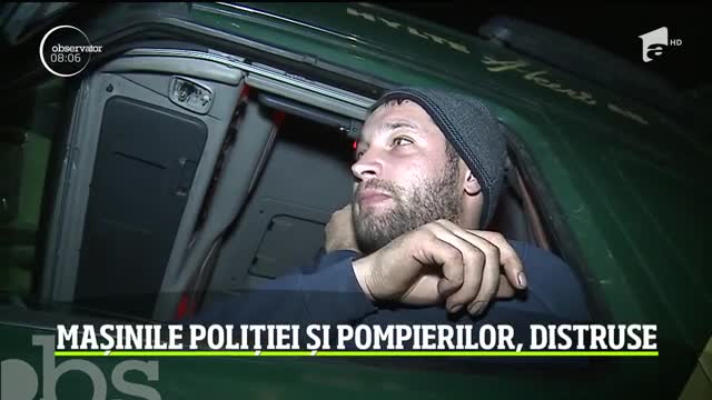 Doi poliţişti din Mureş au fost răniţi după ce au făcut accident &icirc;n timp ce urmăreau un şofer, &icirc;n trafic