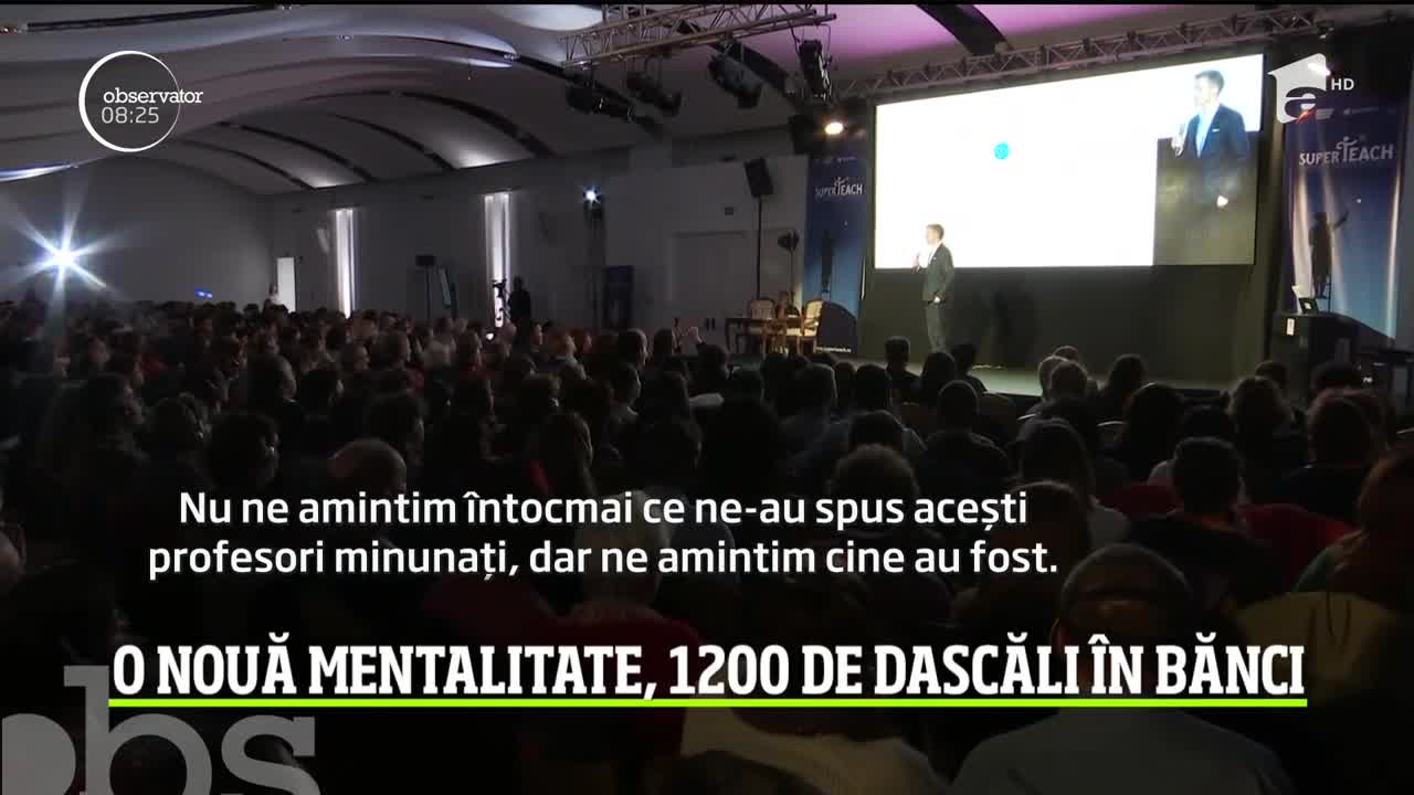 Peste 1000 de profesori din toată ţara şi-au dat &icirc;nt&acirc;lnire la Iaşi şi au ascultat sfaturile specialiştilor din străinătate