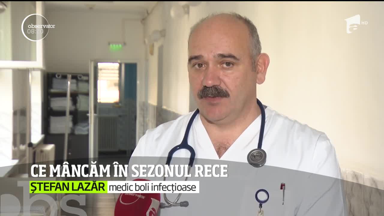 Alimentaţia potrivită este secretul pentru o imunitate crescută &icirc;n perioada rece