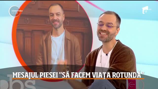 Emanuel Mirea s-a re&icirc;ntors cu forțe proaspete la muzică. Care este mesajul melodie &bdquo;Să facem viaţa mai rotundă&rdquo;