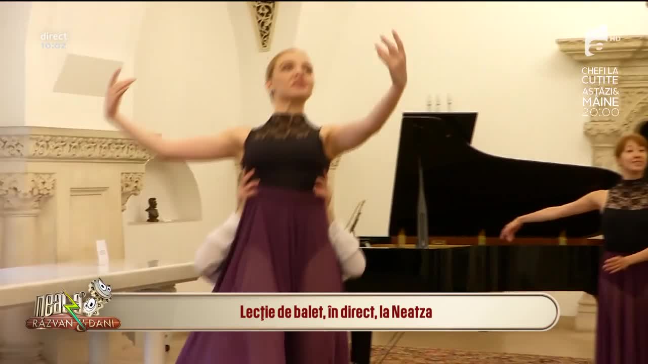 Neatza cu Răzvan și Dani. Invitație la Gala Carmen Silva! Balerina Marina Minoiu: Evenimentul va avea loc la Teatrul Național!