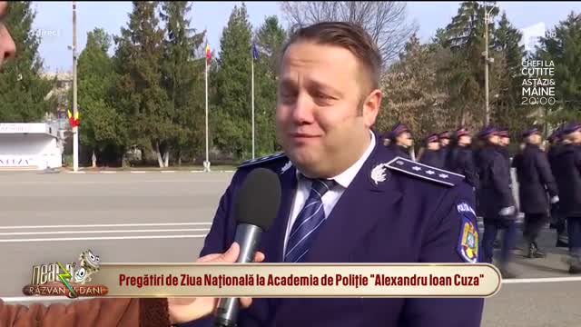 Neatza cu Răzvan și Dani. Pregătiri de Ziua Națională la Academia de Poliție Alexandru Ioan Cuza