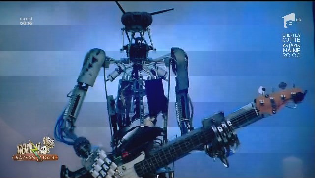 Neatza cu Răzvan și Dani - Smiley news. Concert AC/DC cu roboți și muncitorul dansator