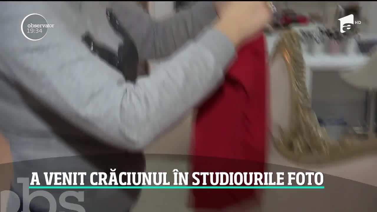 A venit Crăciunul &icirc;n studiourile foto