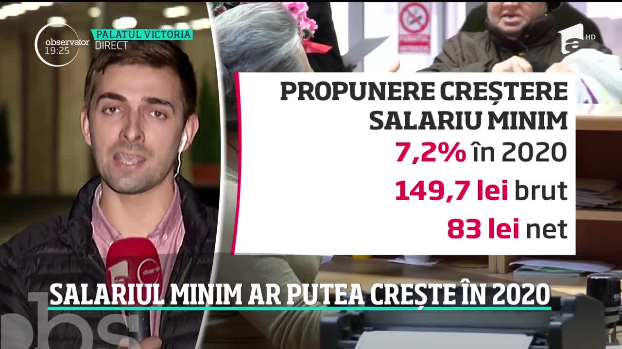 Veste importantă pentru două milioane de rom&acirc;ni. Guvernul a a găsit formula de calcul pentru salariul minim. Cu c&acirc;t ar putea creşte veniturile