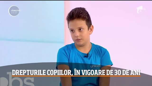 Drepturile copiilor, &icirc;n vigoare de 30 de ani