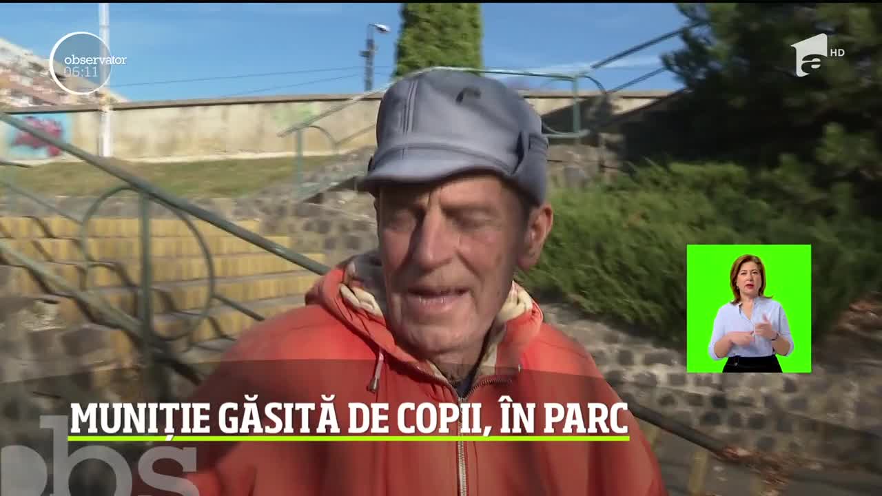 Pericol de explozie &icirc;n centrul Aradului. Doi copii au descoperit &icirc;ntr-un parc muniţie din al Doilea Război Mondial