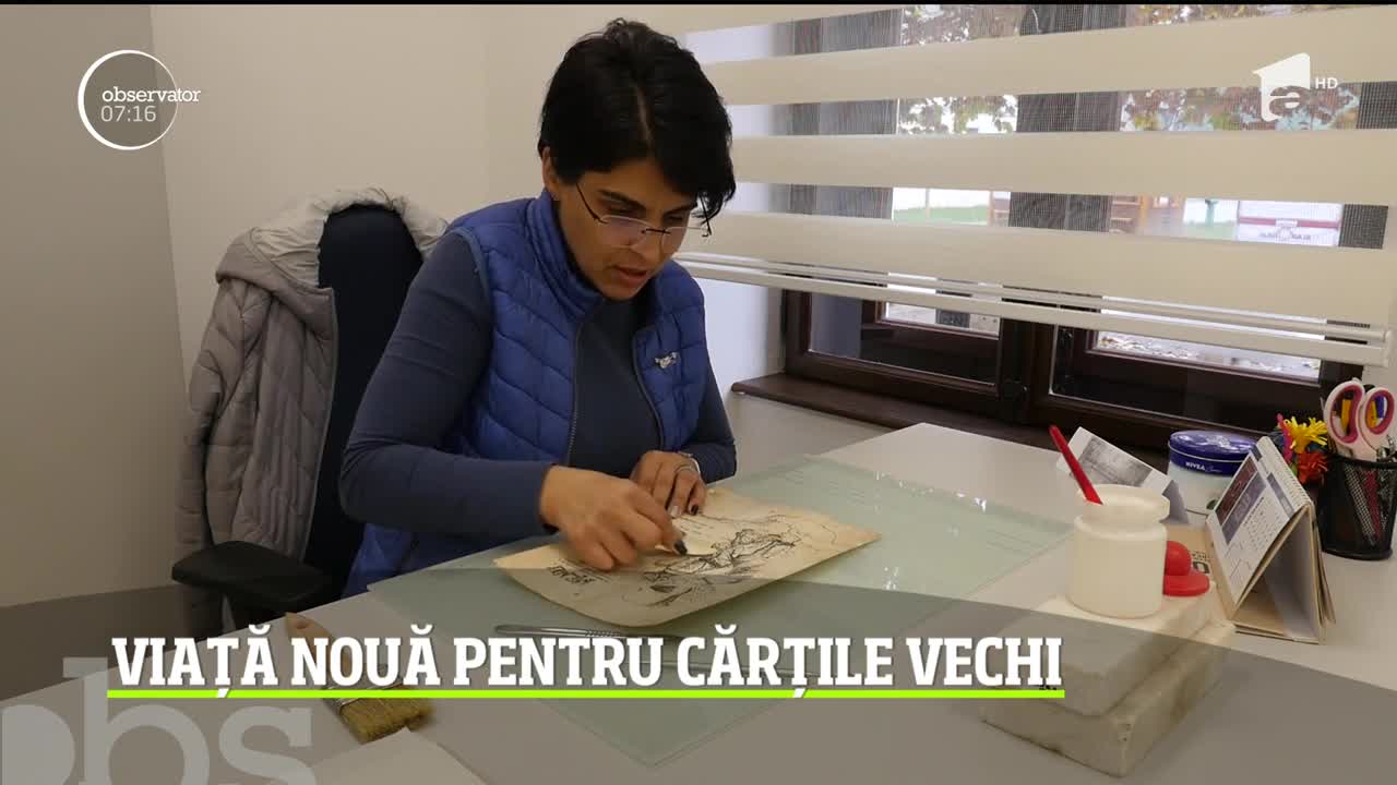 &Icirc;n inima Cetăţii Alba Carolina se află un loc numit &bdquo;spitalul" cărţilor rare, unde cărţile vechi sunt restaurate şi conservate