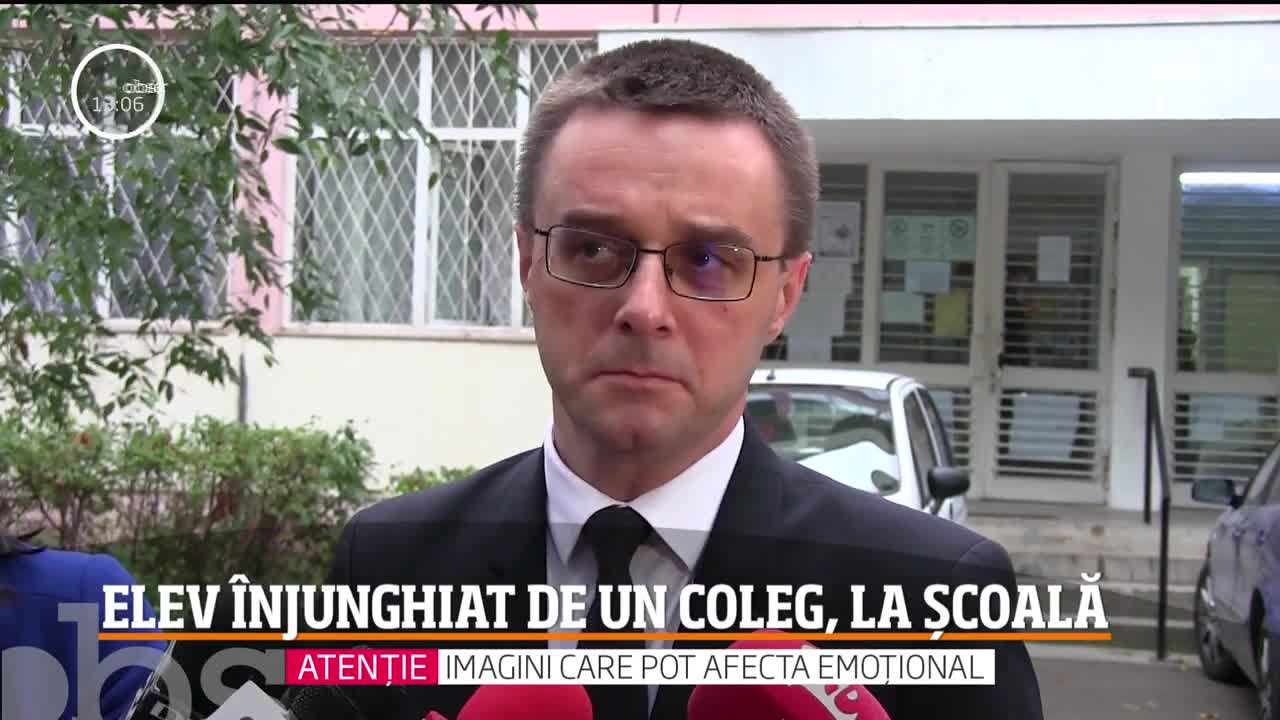 Scene cutremurătoare &icirc;ntr-o şcoală din Constanţa! Un elev de 14 ani a fost &icirc;njunghiat &icirc;n picior de un coleg de clasă