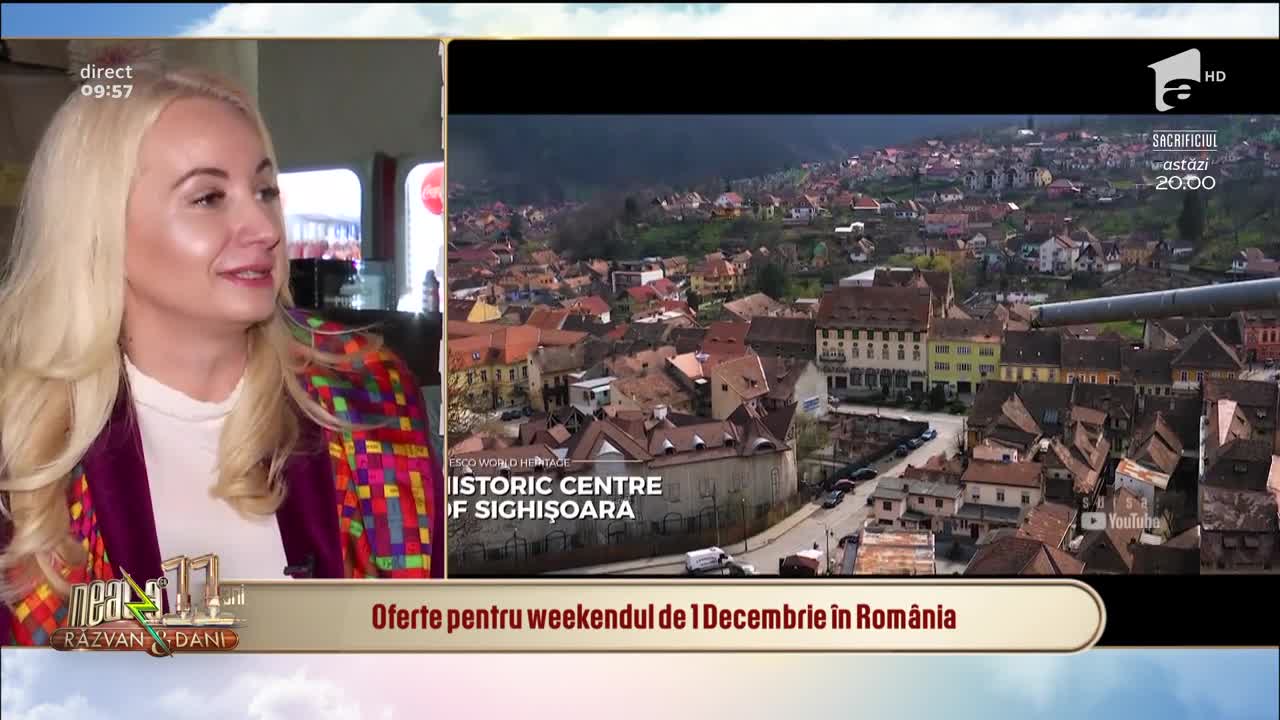 Neatza cu Răzvan și Dani. Idei pentru a petrece rom&acirc;nește Ziua Națională. Oferte pentru weekendul de 1 Decembrie &icirc;n Rom&acirc;nia