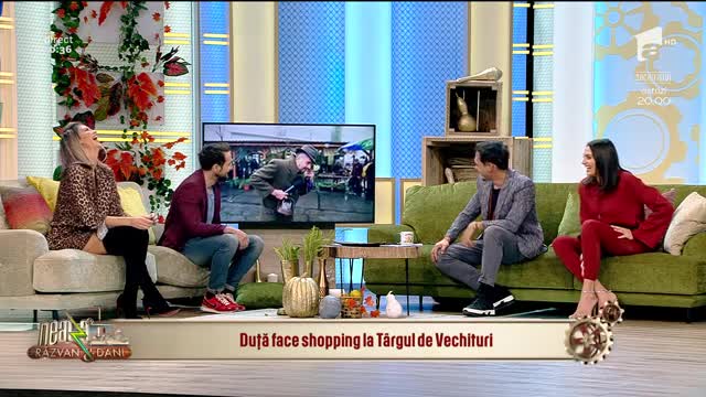 Neatza cu Răzvan şi Dani. Shopping la T&acirc;rgul de Vechituri din București. Ce se poate cumpăra