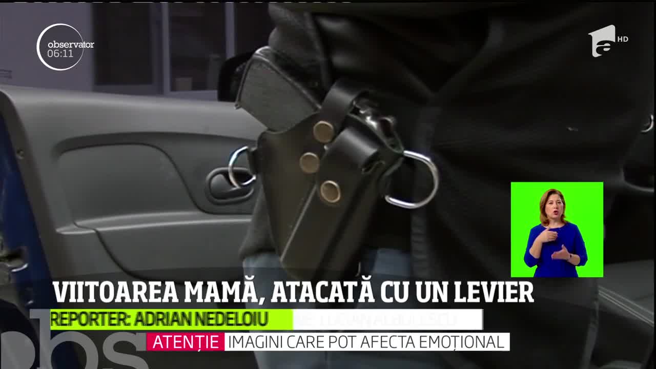 Violenţă domestică dusă la extrem &icirc;n judeţul Gorj. Un bărbat de 37 de ani şi-a atacat soţia &icirc;nsărcinată &icirc;n opt luni cu un levier şi un cuţit