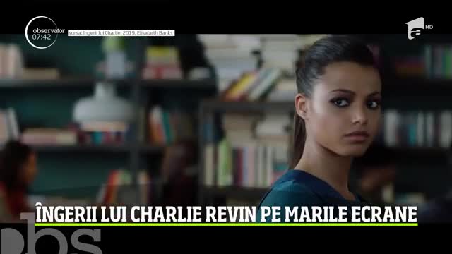 Noua peliculă "&Icirc;ngerii lui Charlie" a avut premiera la Londra