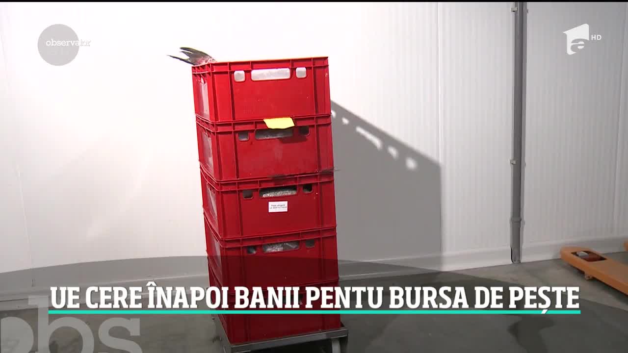 La opt luni de c&acirc;nd a inaugurat Bursa de Peşte, cu fonduri europene, Rom&acirc;nia trebuie să dea banii &icirc;napoi