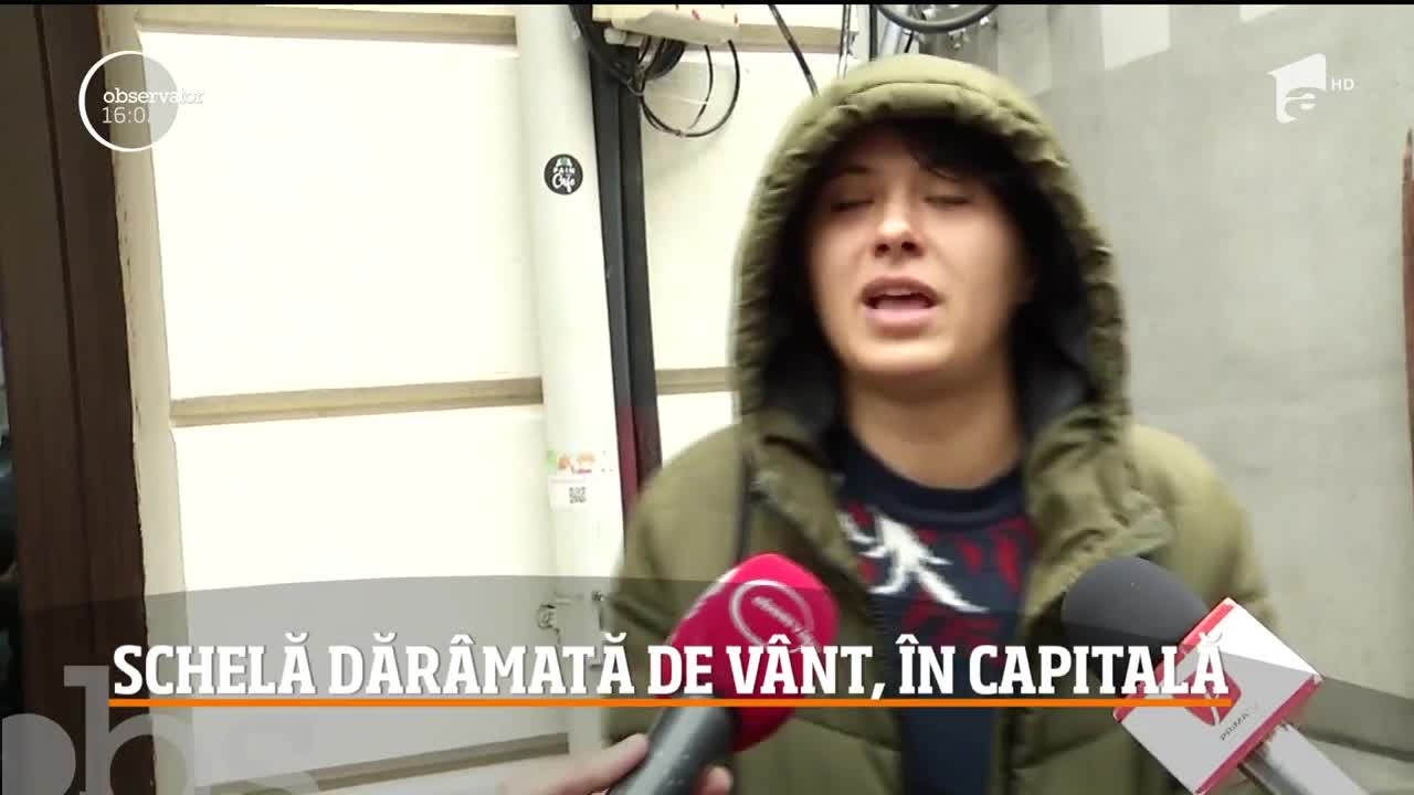 Frigul a pus stăp&acirc;nire pe &icirc;ntreaga ţara!  V&acirc;ntul puternic a făcut ravagii &icirc;n București!