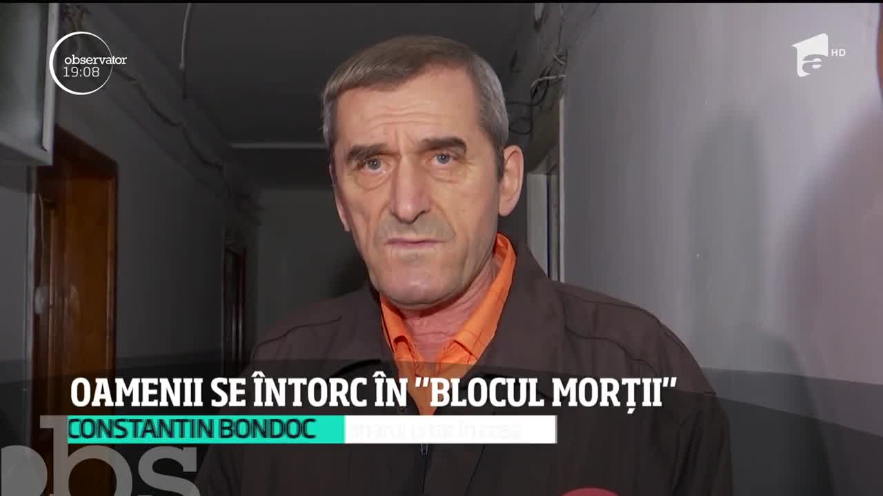 Oamenii se &icirc;ntorc &icirc;n "blocul morții" din Timișoara