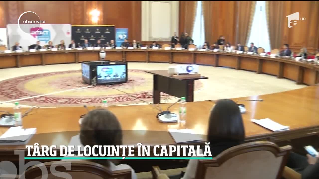 T&acirc;rg de locuințe la Palatul Parlamentului