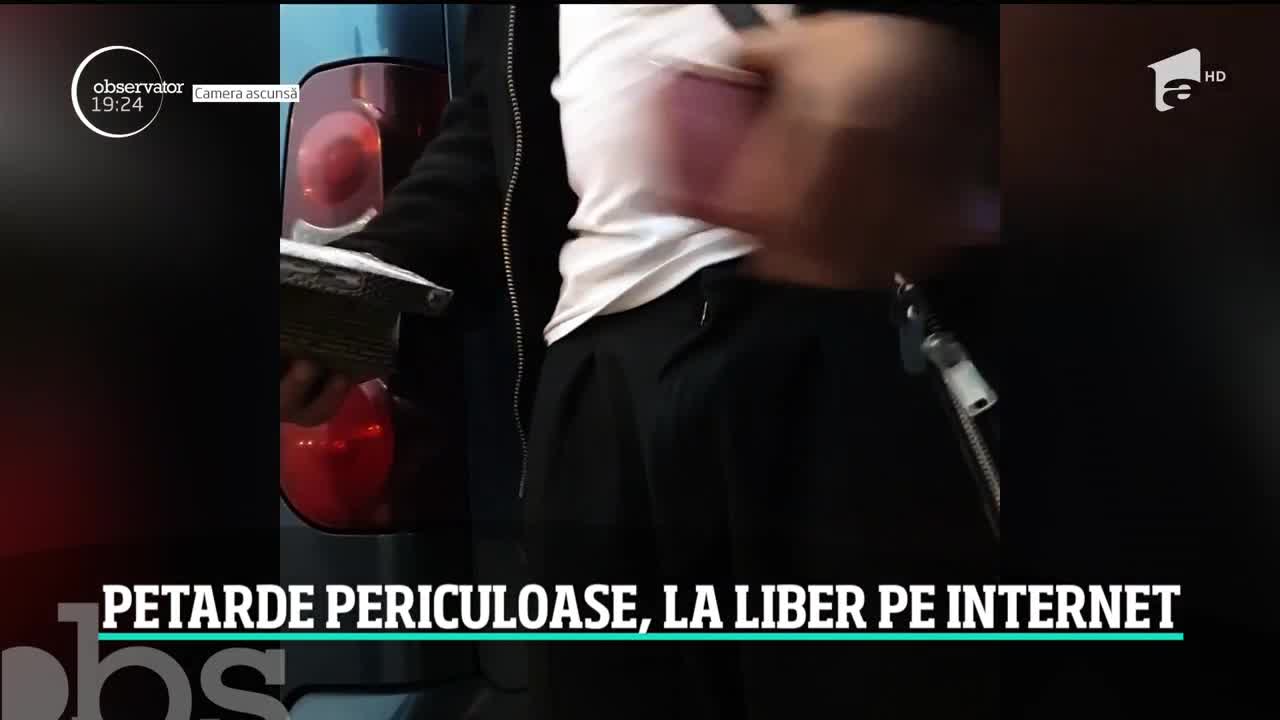 Pericolul artificiilor s-a mutat &icirc;n online! Oricine poate cumpăra petarde interzise prin lege