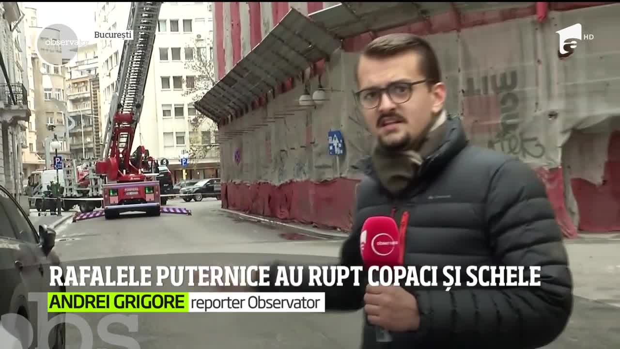 Prima ninsoare &icirc;n București
