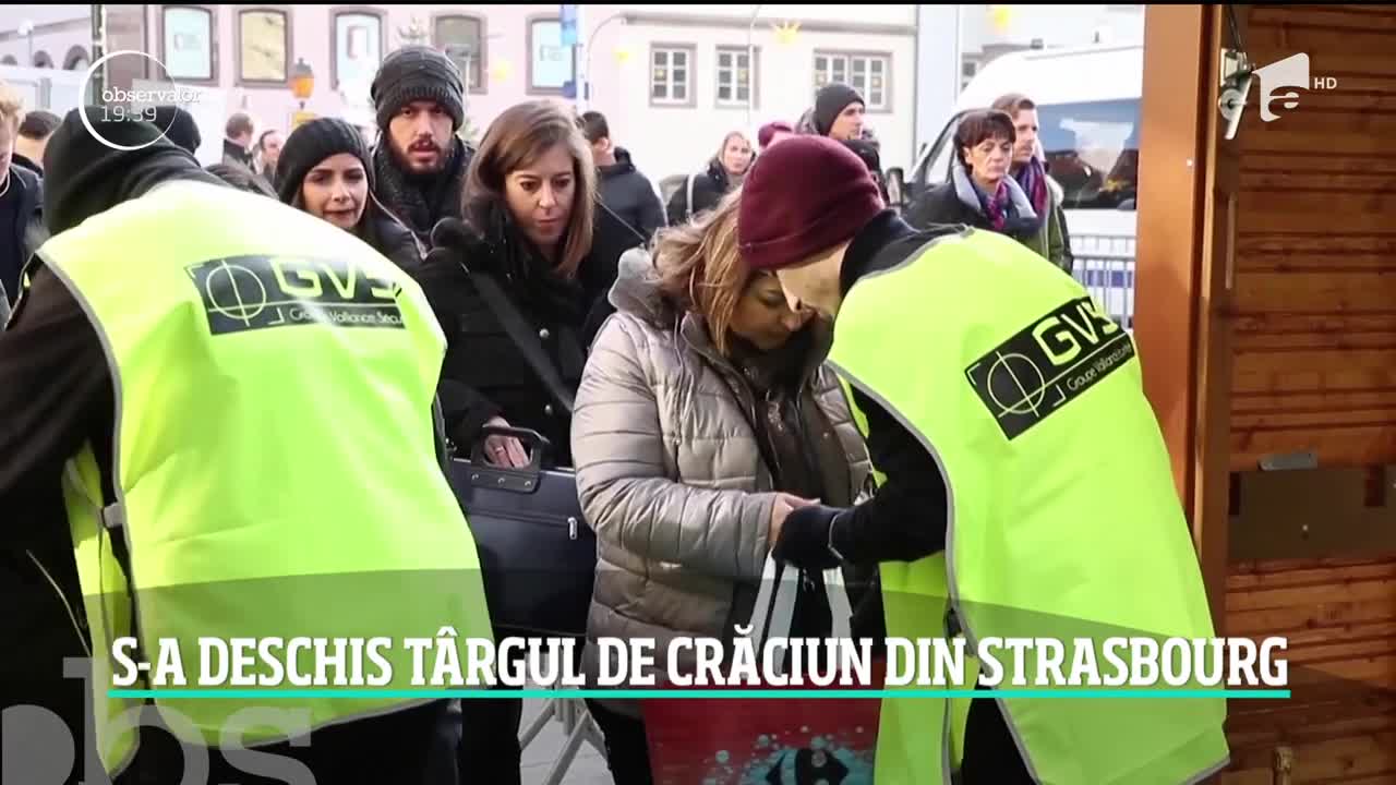 Oraşul Strasbourg a &icirc;mbrăcat hainele de sărbătoare