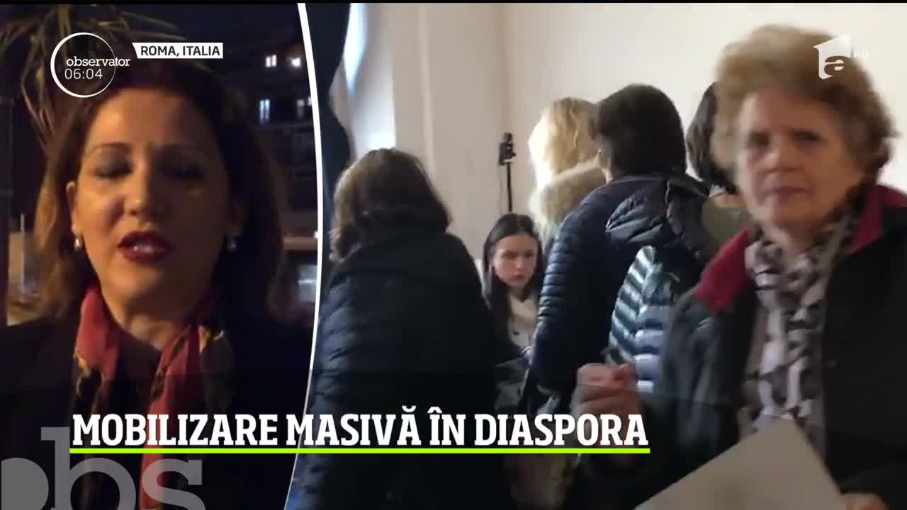 Mobilizare exemplară a rom&acirc;nilor din Italia: peste 50.000 de persoane au votat