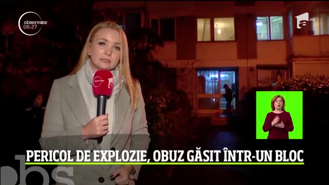Pericol de explozie &icirc;n Capitală! Un obuz a fost găsit &icirc;ntr-un bloc
