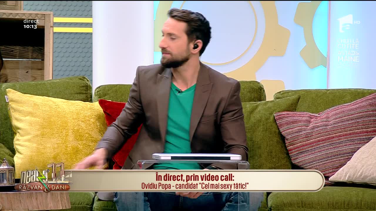 Ovidiu Popa, candidat la "Cel mai sexy tătic!", &icirc;n direct , la Neatza cu Răzvan și Dani!