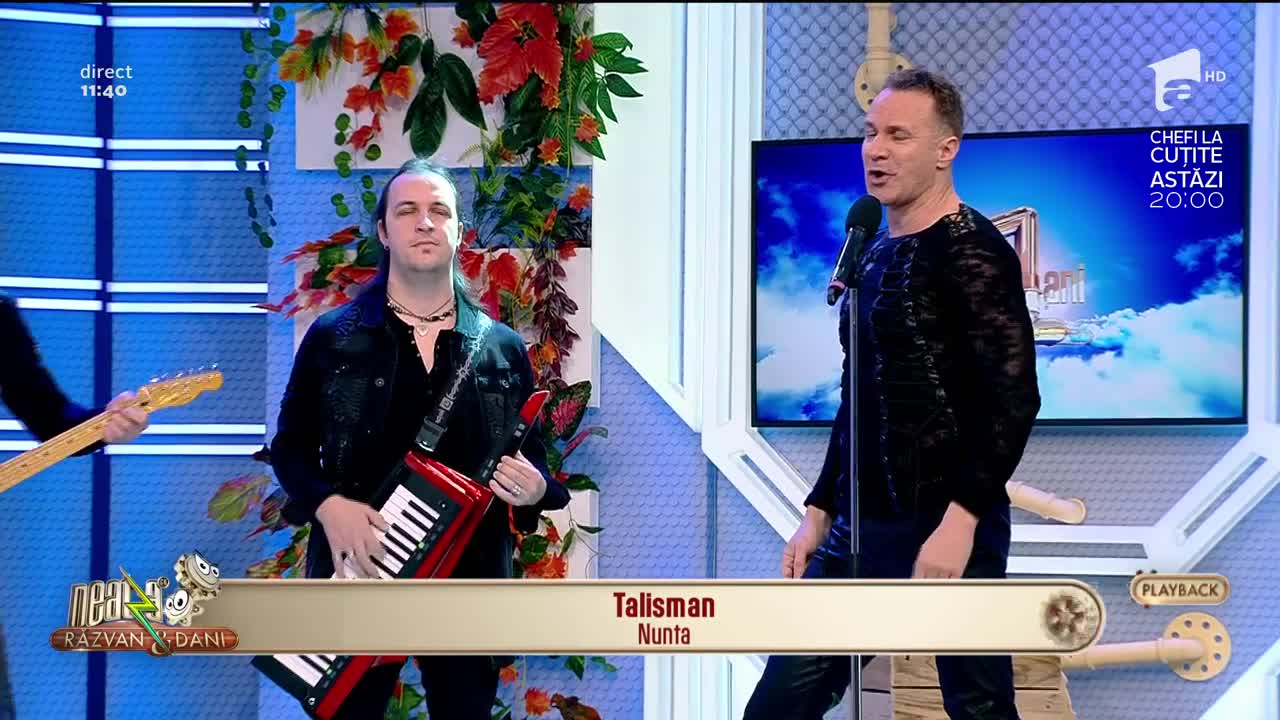 Neatza cu Răzvan şi Dani. Talisman c&acirc;ntă piesa "Nunta"