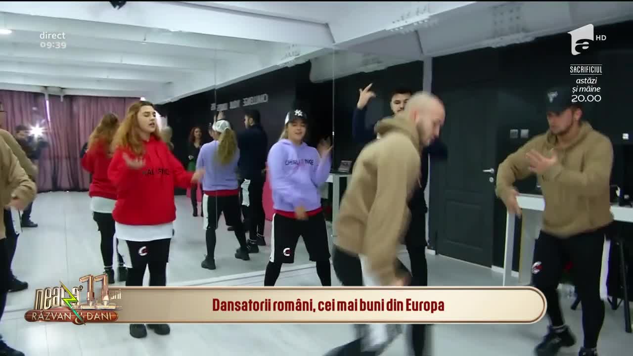 Neatza cu Răzvan și Dani. Dansatorii romani, cei mai buni din Europa