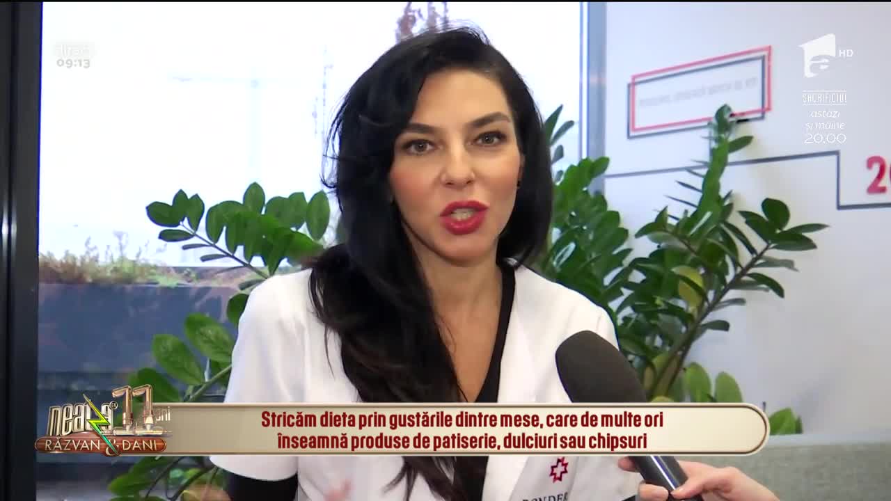 Neatza cu Răzvan și Dani. Ce să măn&acirc;nci &icirc;ntre mese ca să nu te &icirc;ngrași