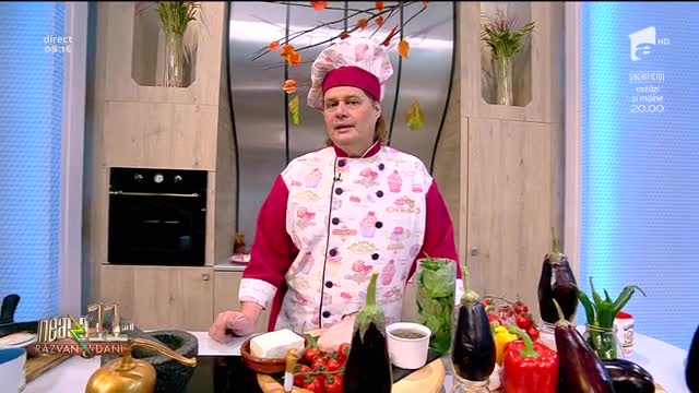 Rețeta Zilei - Neatza cu Răzvan și Dani. Papouzaki, un preparat grecesc