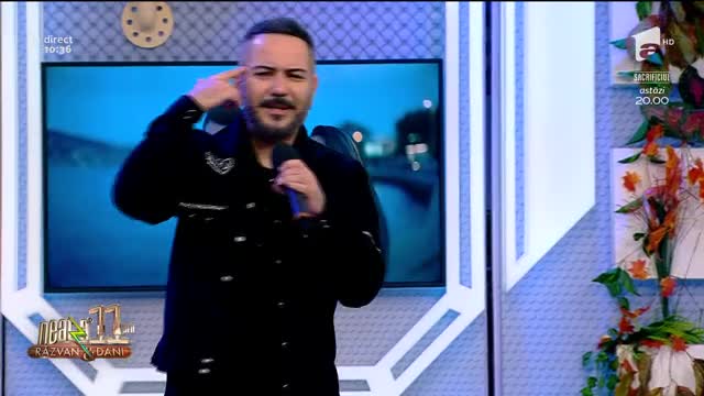 Deniz Cem c&acirc;ntă, la Neatza cu Răzvan și Dani, melodia "Tamam Tamam"