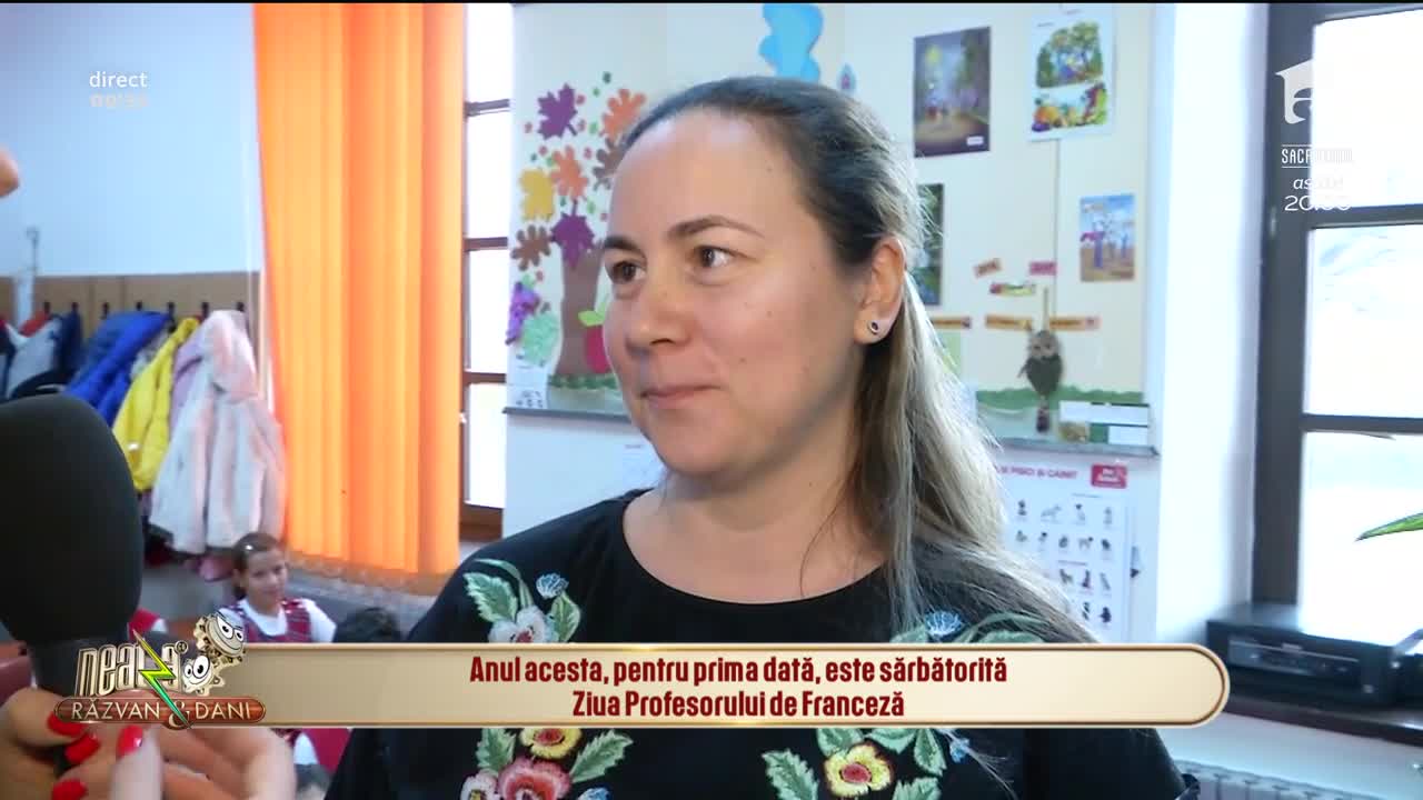 Ziua profesorului de franceză, sărbătorită la Neatza cu Răzvan și Dani