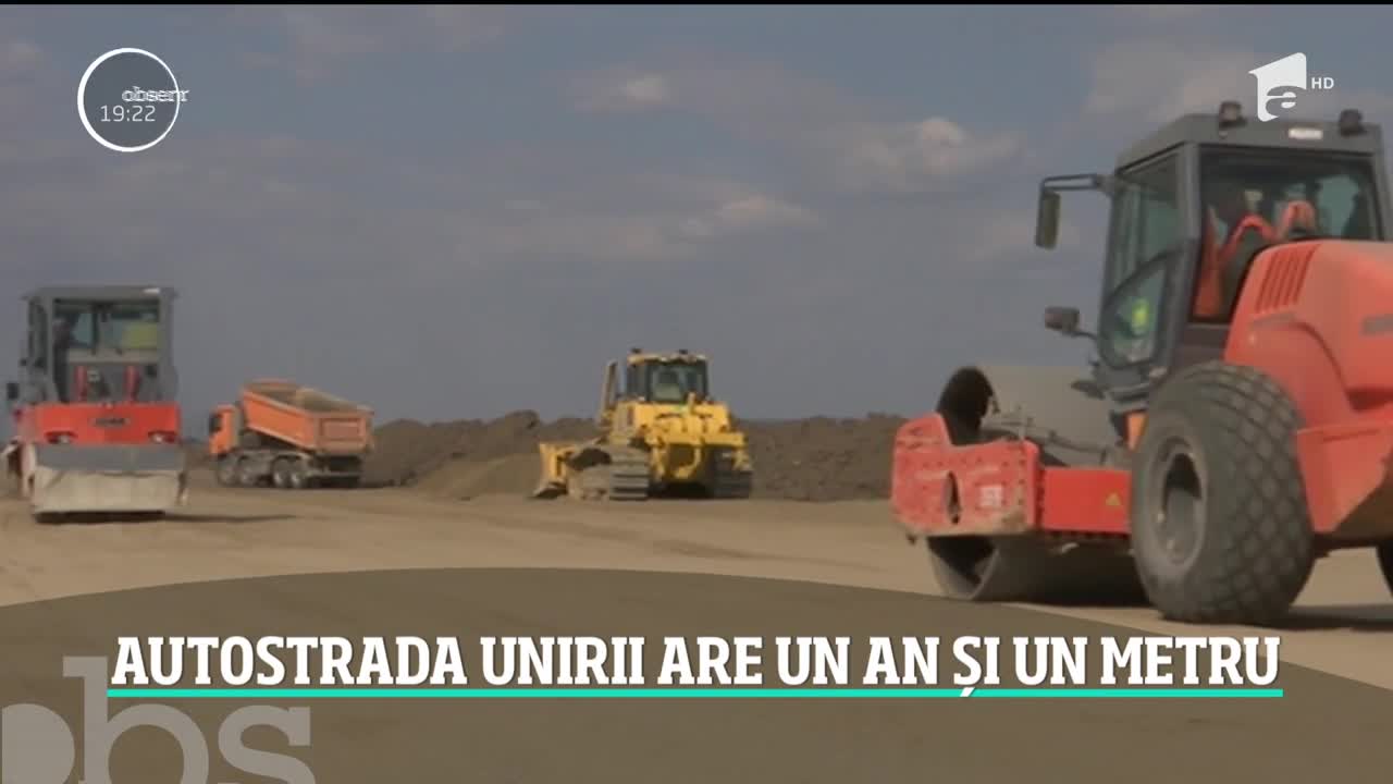 Un an de c&acirc;nd s-a dat o lege pentru a avea autostradă &icirc;ntre Moldova şi Transilvania. Șoseaua de mare viteză are un singur metru