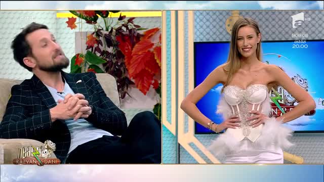 Iselin Dimitri, prezentare de modă incendiară la Neatza cu Răzvan și Dani