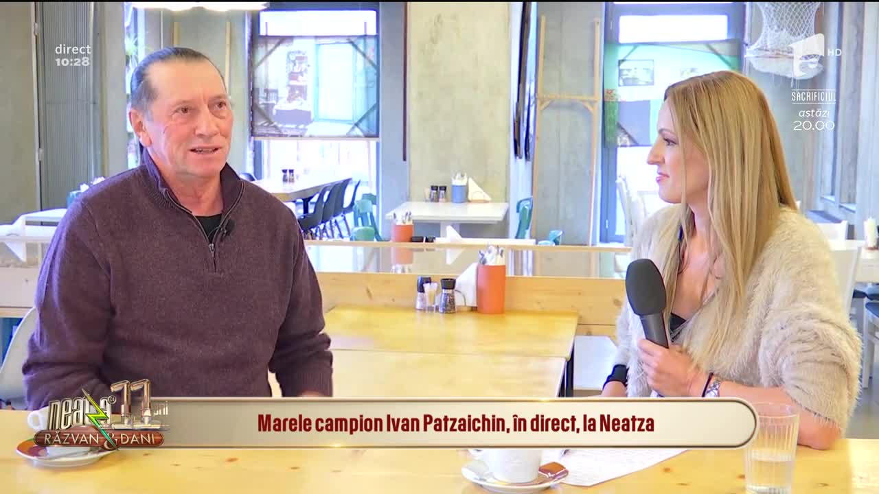 Marele campion Ivan Patzaichin, &icirc;n direct, la Neatza cu Răzvan și Dani: Mă simt foarte bine la 70 de ani