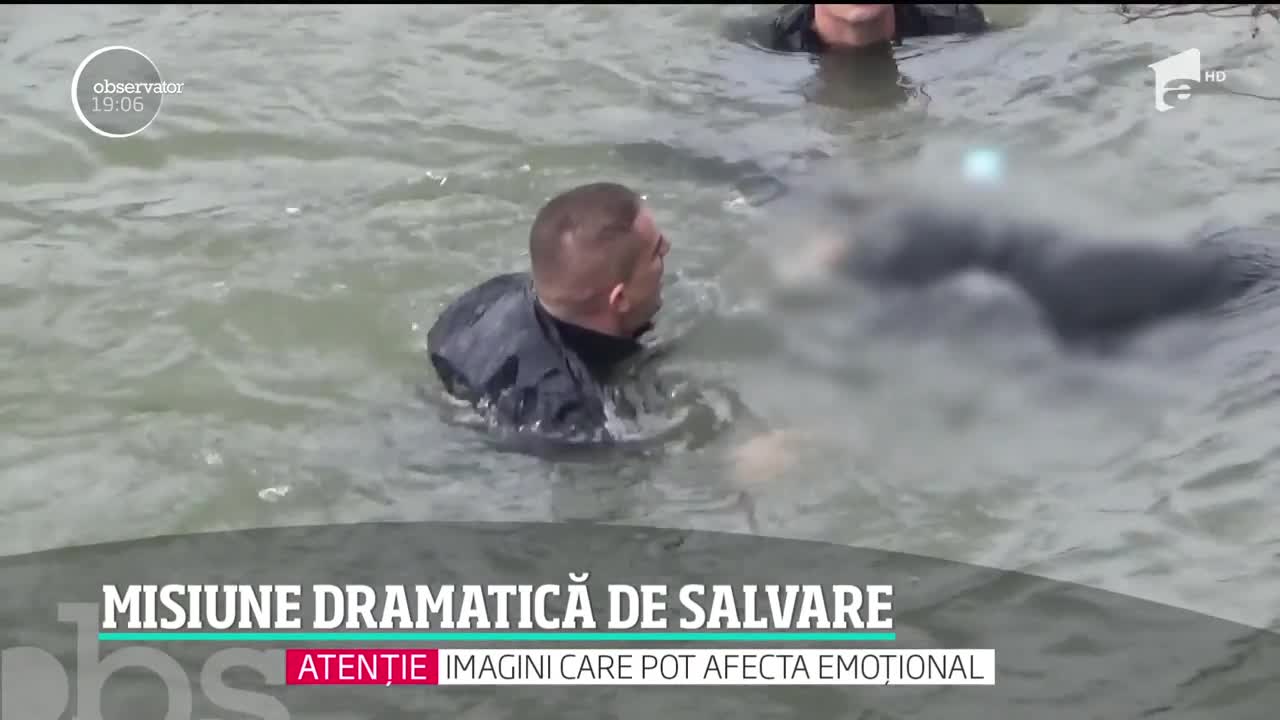 O t&acirc;nără mamă care a &icirc;ncercat să-şi pună capăt zilelor &icirc;n r&acirc;ul Mureş a fost scoasă din apă de o patrulă de jandarmi