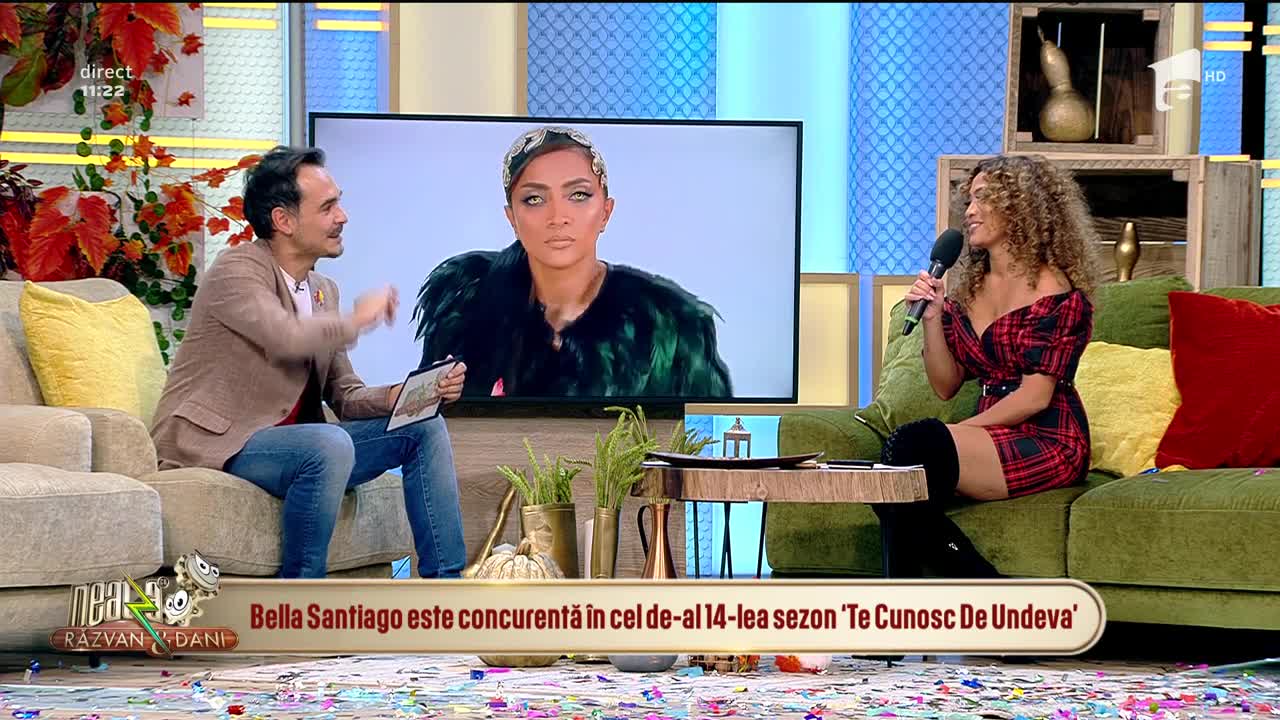 Neatza cu Răzvan și Dani. Zăpada, marea dorință a Bellei Santiago: Mi-am dorit &icirc;ntotdeauna să o pun &icirc;ntr-un bocanc și să o duc &icirc;n Filipine