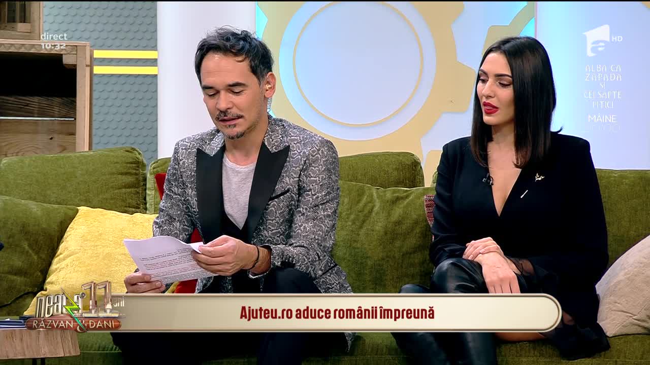 Neatza cu Răzvan și Dani. Platforma care &icirc;mplinește vise. Campania Ajuteu.ro aduce rom&acirc;nii &icirc;mpreună